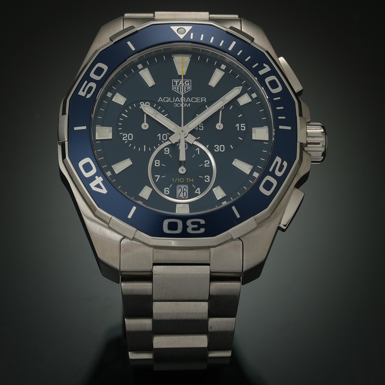 TAG Heuer(USED)태그호이어 아쿠아레이서 블루 크로노 CAY111B.BA0927
